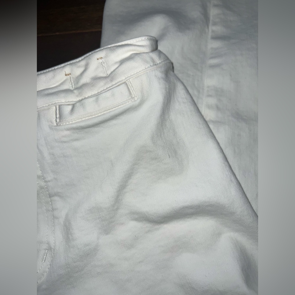Madewell The Curvy Emmett Wide-Leg Jean in Tile White: Welt Pocket E… - Picture 6 of 7